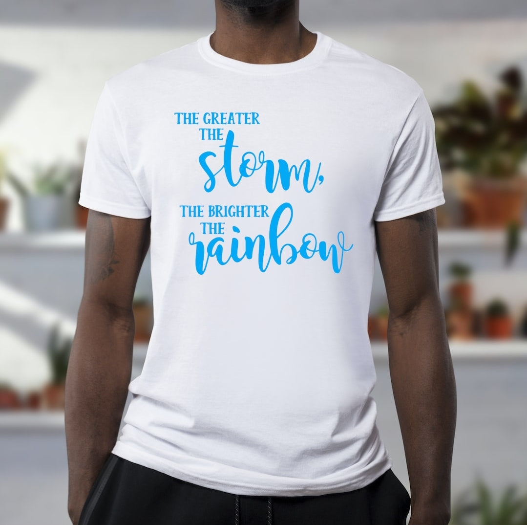 Stronger than the storm t-shirt