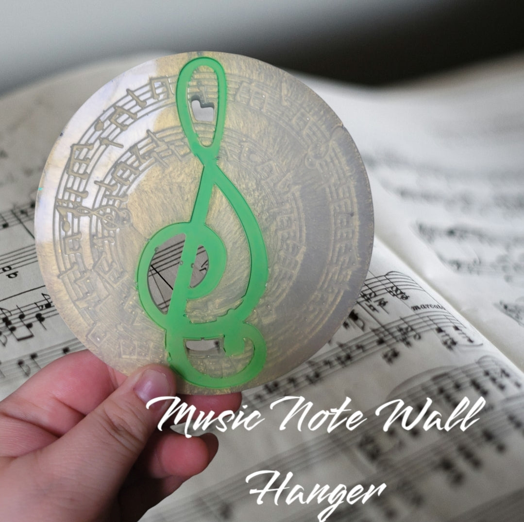 Plaque Notes Music Note Wall Plaque – Little Jo's Creations