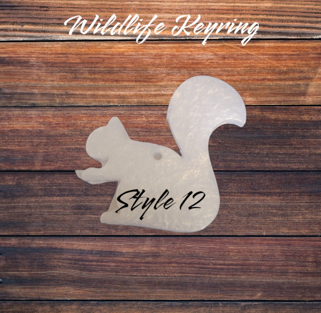 Wildlife Keyring - Various Styles