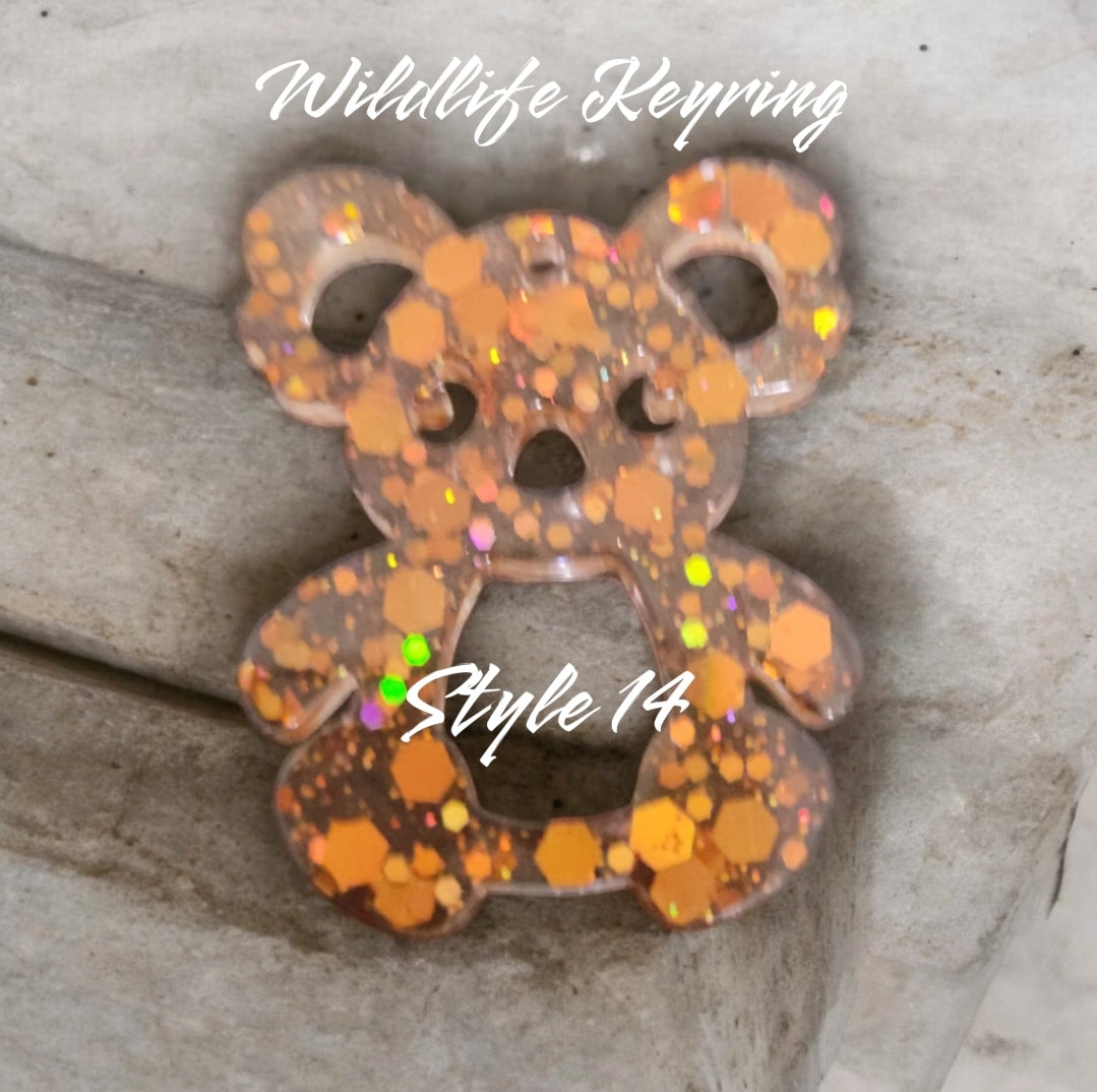 Wildlife Keyring - Various Styles