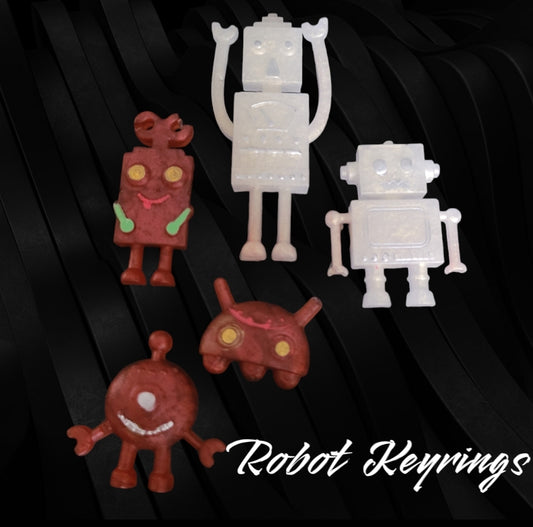 Robot Keyring - Various Styles