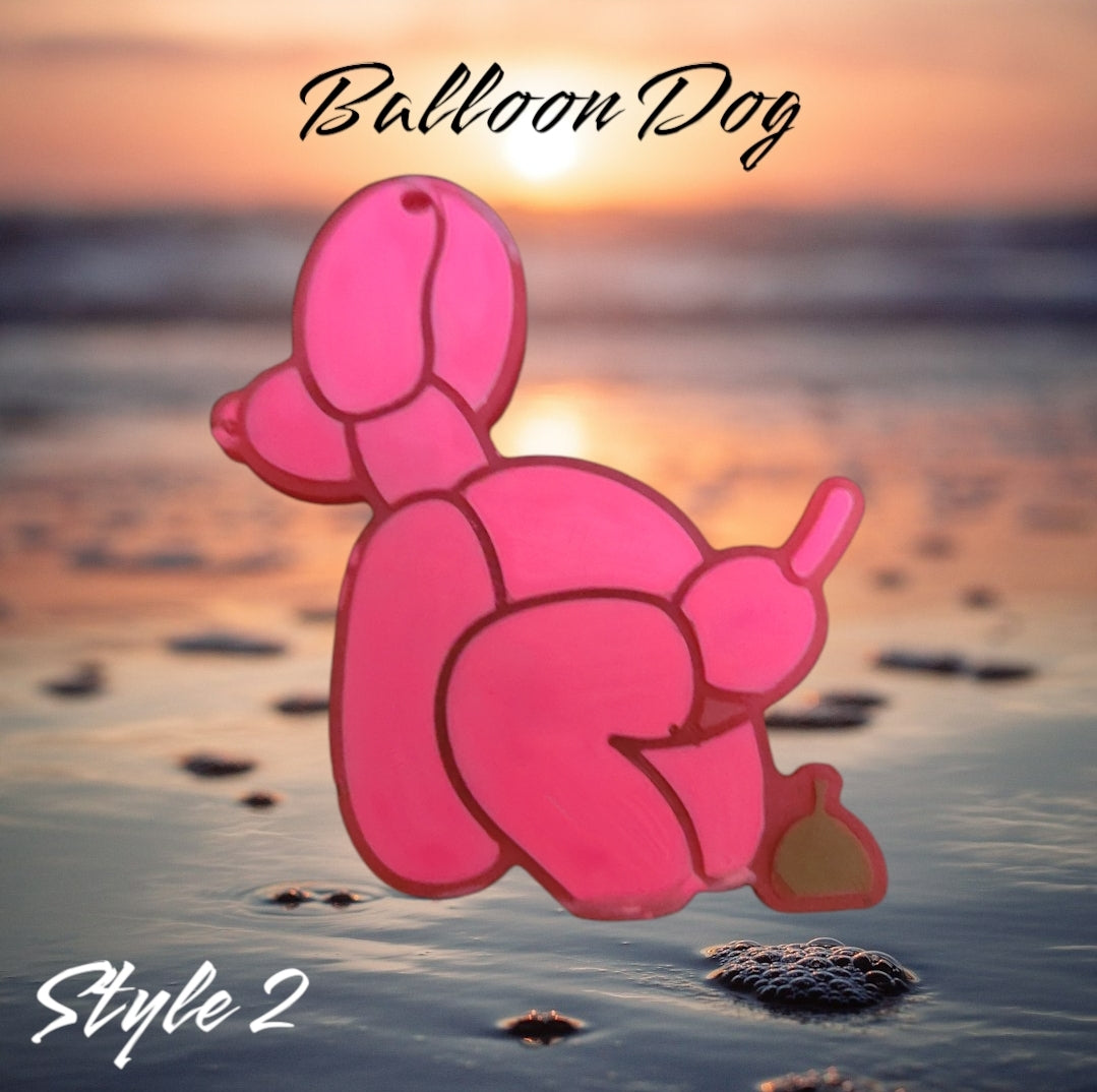 Balloon Dog Keyring