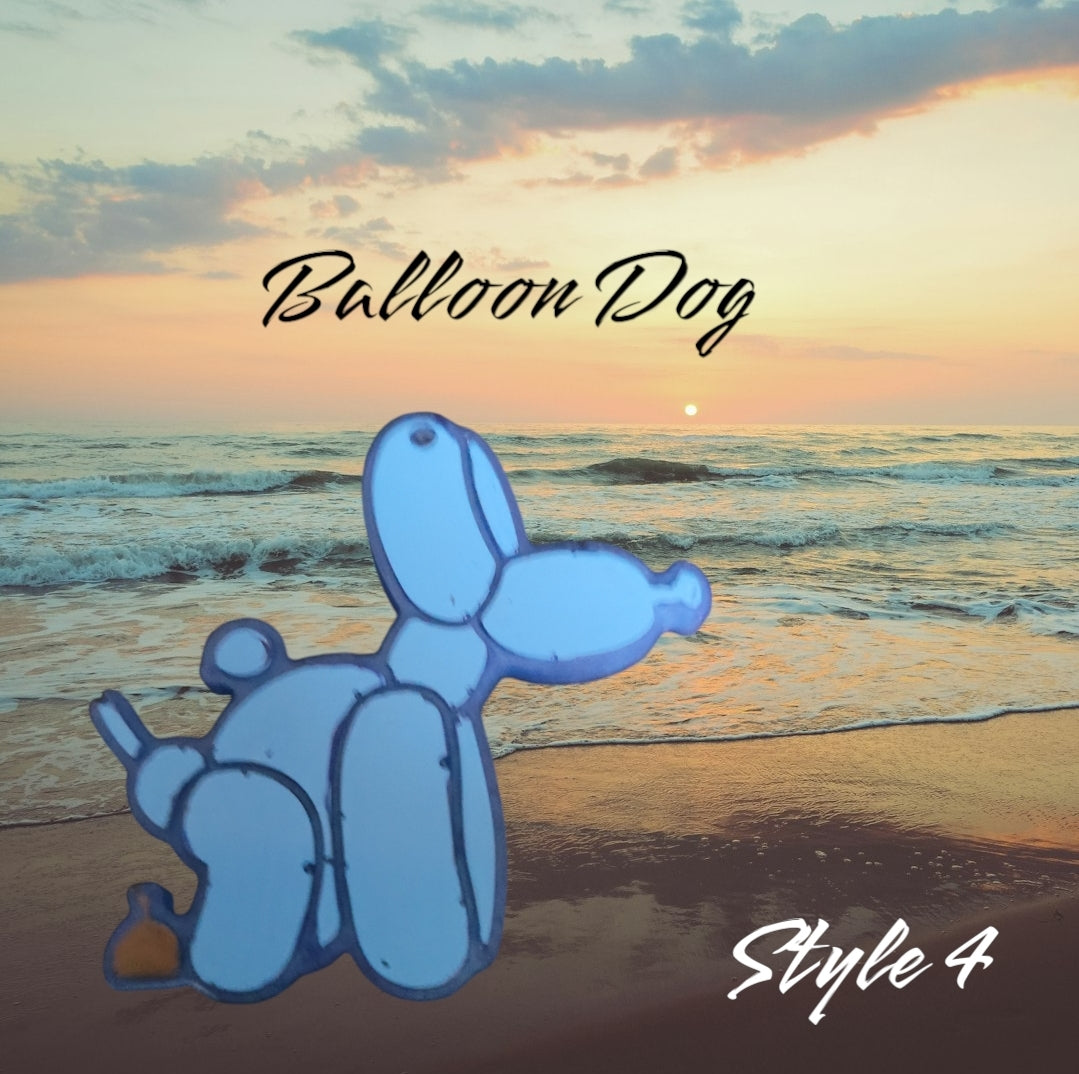 Balloon Dog Keyring