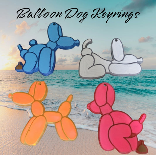 Balloon Dog Keyring