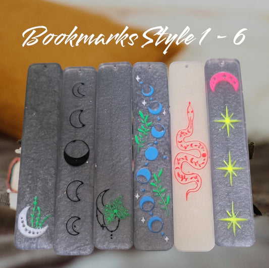 Various Bookmarks - Resin