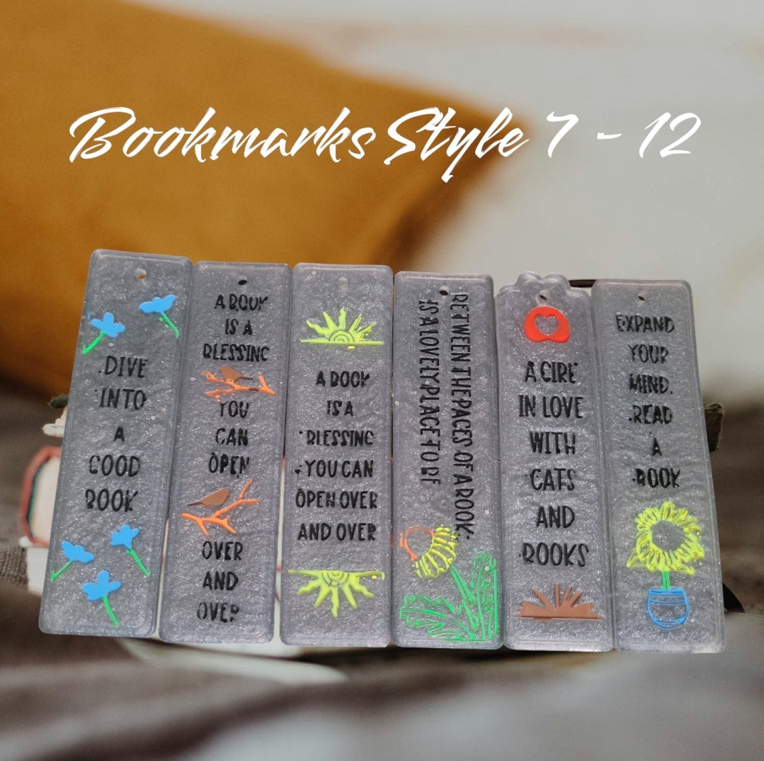 Various Bookmarks - Resin