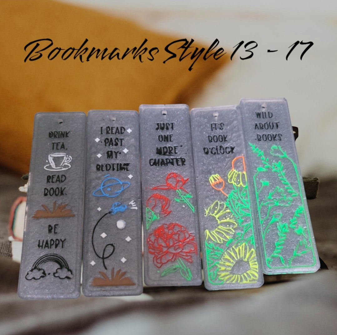 Various Bookmarks - Resin