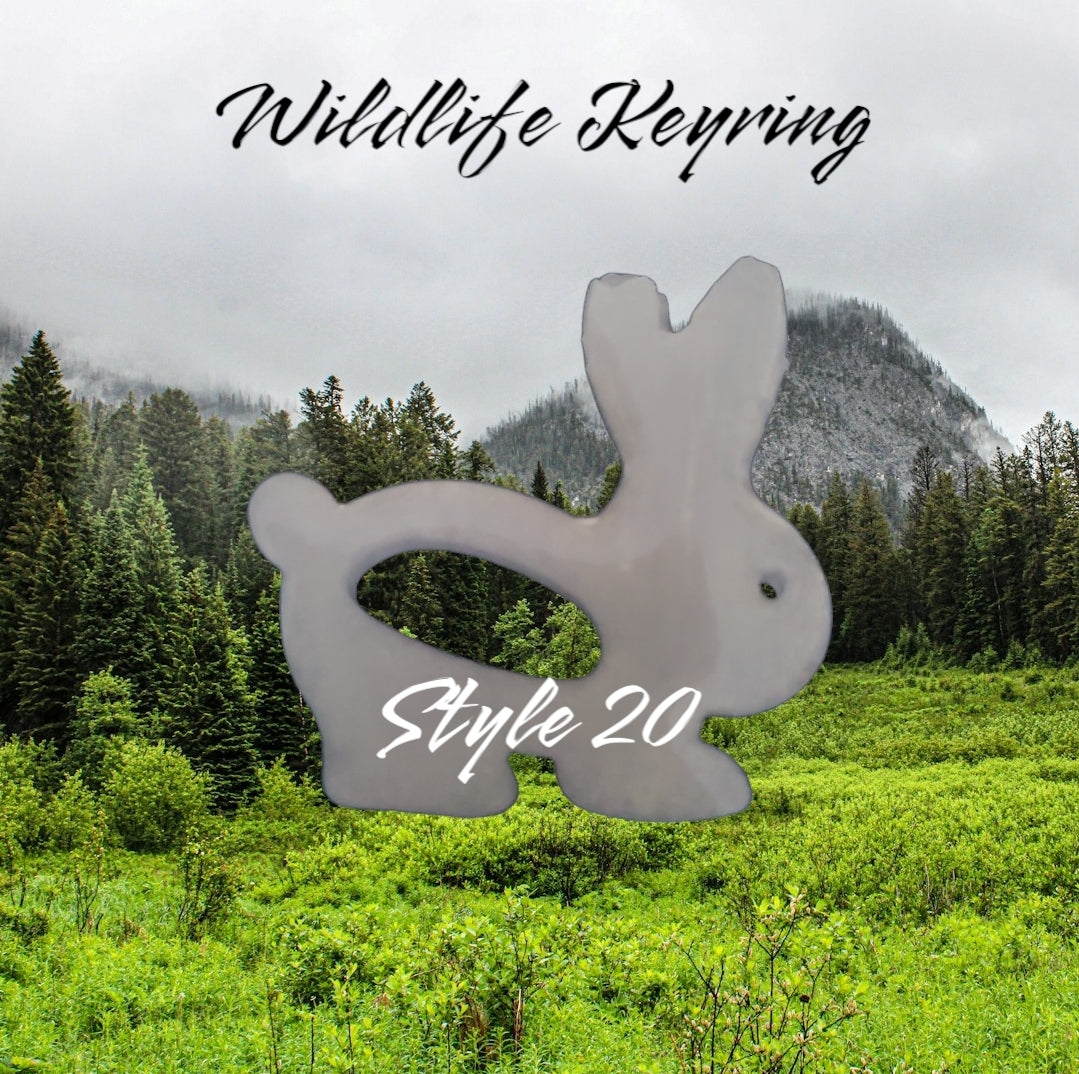 Wildlife Keyring - Various Styles