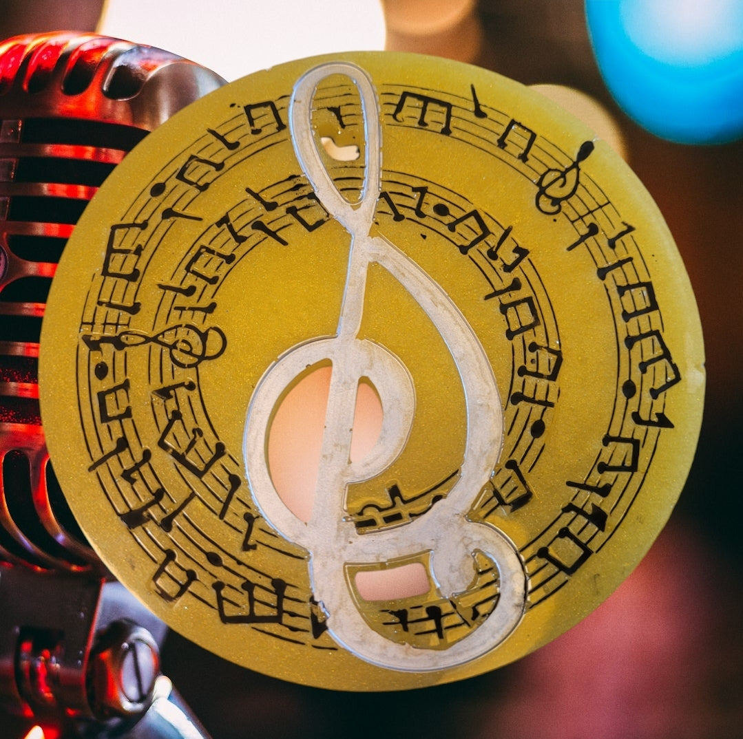 Plaque Notes Music Note Wall Plaque – Little Jo's Creations