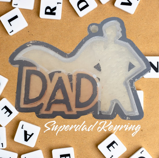 Super Dad • Fathers Day Keyring